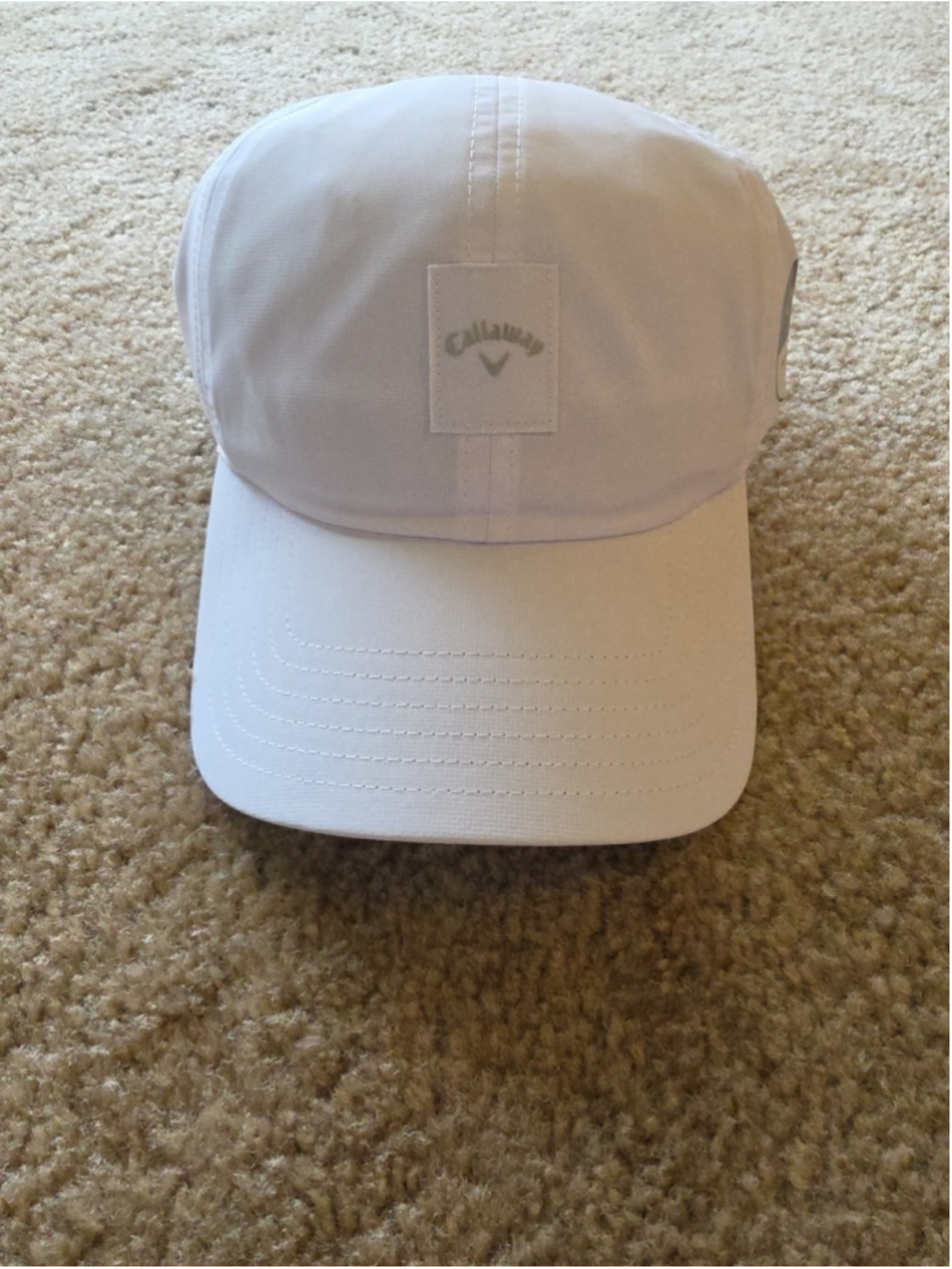Callaway Golf Cap White Adjustable Training Aid Hat NEW